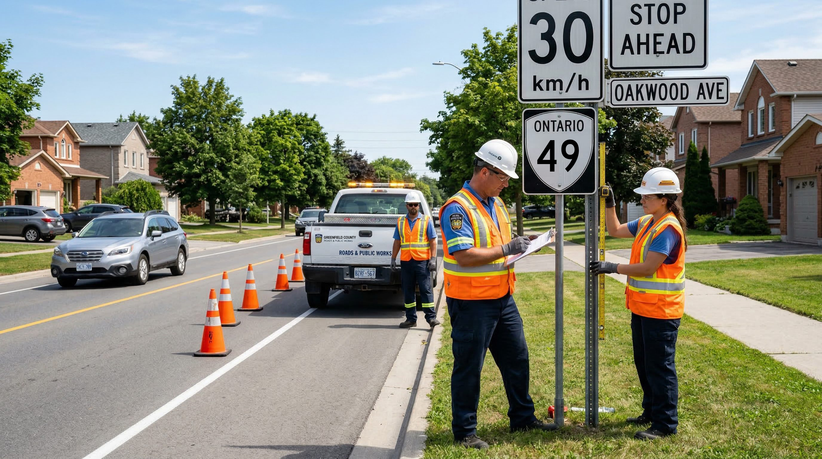Road infrastructure inspection